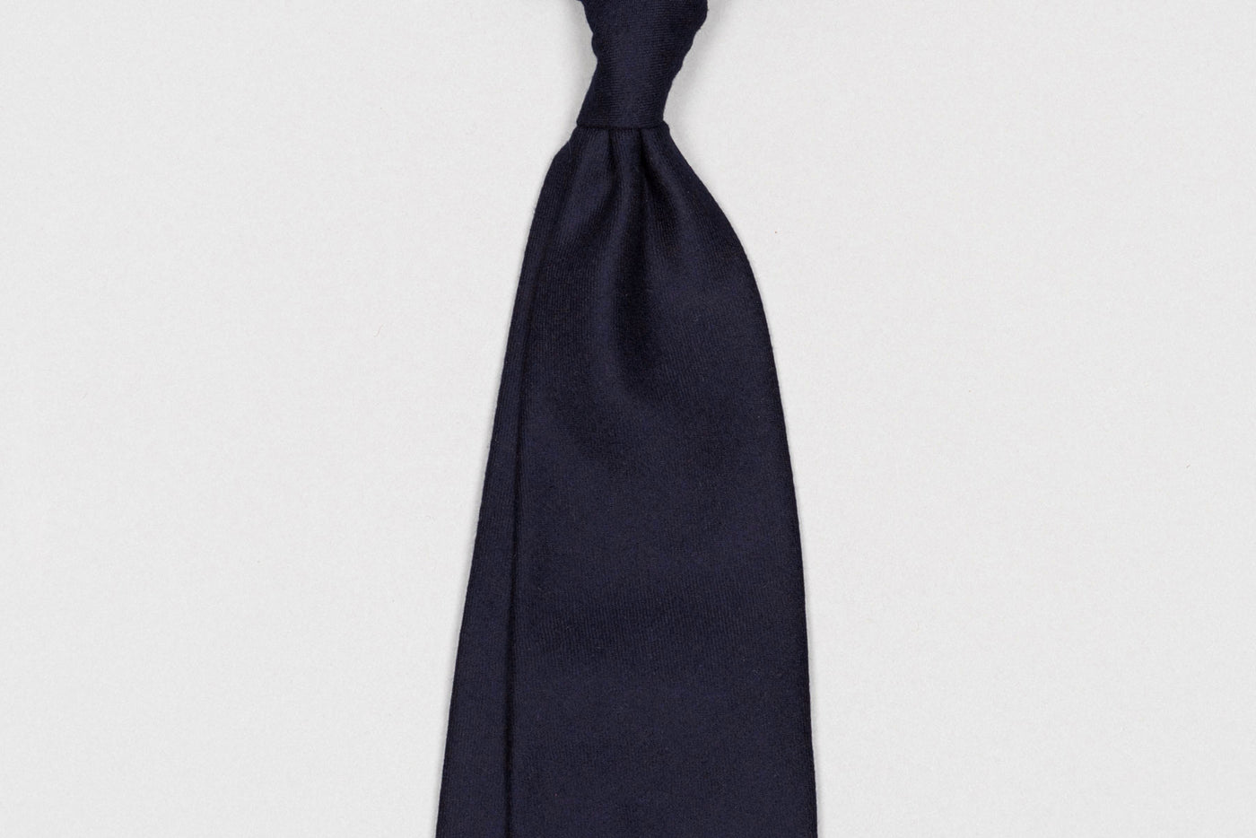 EG Cappelli Tie - Dark Navy Cashmere