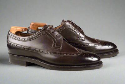 GMTO - Enzo Bonafé Longwing Derby Dark Brown Calf - 50% deposit