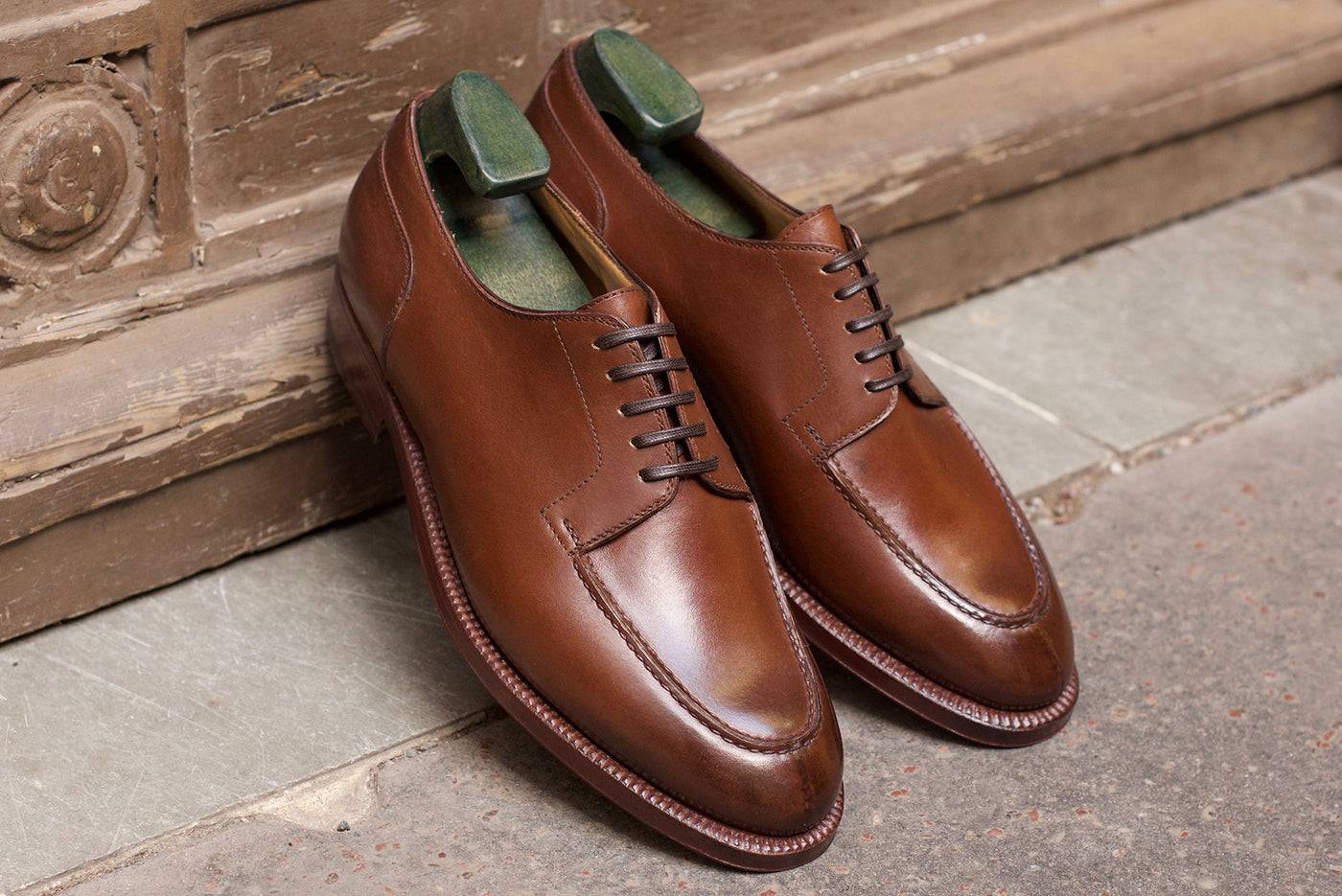 GMTO - Split Toe Derby Brown Calf - 50% deposit