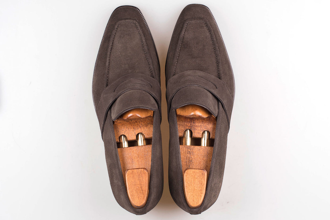 GMTO - Enzo Bonafé Full Strap Suede Loafer - 50% deposit