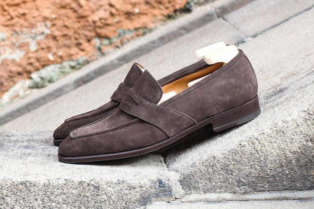 GMTO - Enzo Bonafé Full Strap Suede Loafer - 50% deposit