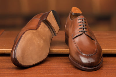 GMTO - Split Toe Derby Brown Calf - 50% deposit