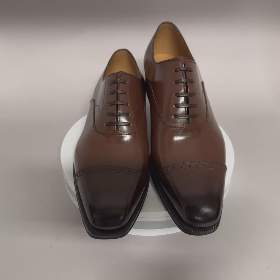 Enzo Bonafé Oxford Meleze Calf